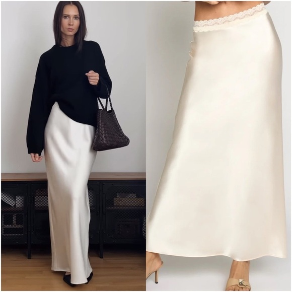 Dresses & Skirts - Lace Waist Slip Skirt